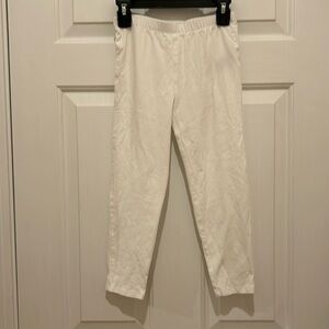 White Gap Kids leggings, size L.